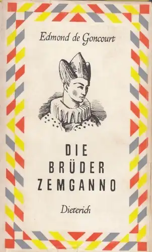 Sammlung Dieterich 206, Die Brüder Zemganno, Goncourt, Edmond de. 1958