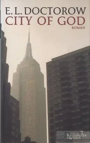 Buch: City of God, Doctorow, E. L. 2001, Verlag Kiepenheuer & Witsch, Roman