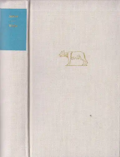 Buch: Werke in einem Band, Sueton. Bibliothek der Antike, 1985, Aufbau-Verlag