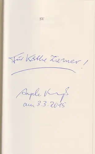 Buch: Im schönsten Fall, Krauß, Angela, 2011, Suhrkamp, gebraucht, sehr gut