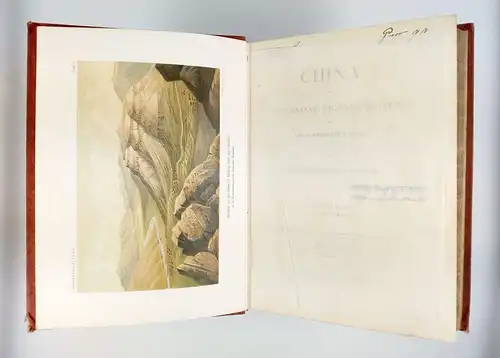 Buch: China. Zweiter Band - Das nördliche China. Richthofen, F., 1882, Reimer