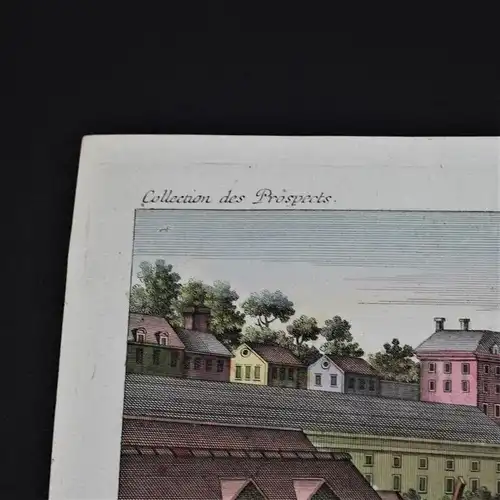 Kupferstich: Quebeck, Leizel, Johann Friedrich. Kunstgrafik, ca. 1780