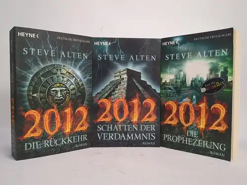 Buch: 2012 Band 1-3 -Verdammnis, Rückkehr, Prophezeiung (komplett), Steve Alten