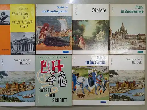 14 Bücher Prisma Die Schatzkammer: Jugendstil, Neostile, Gothik, Biedermeier ...