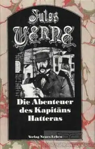 Buch: Die Abenteuer des Kapitäns Hatteras, Verne, Jules. Buchclub 65, 1989