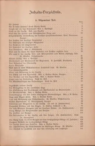 Buch: Unsere Heimat - die Lausitz - Ausgabe für den Bezirk Bautzen, Wilhelm, F.