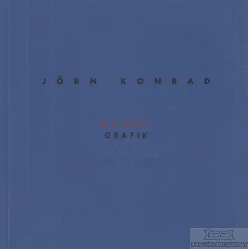 Buch: Jörn Konrad, Presley, Francois Maher. 1999, Galerie Friederike Völker