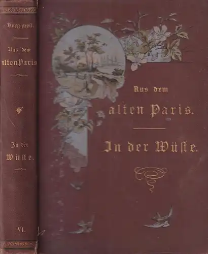 Buch: Aus dem alten Paris / In der Wüste. Alcock, Deborah, 1891, Brandner Verlag
