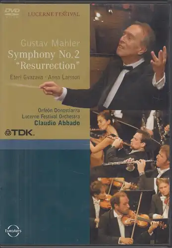 Musik-DVD: Gustav Mahler. Symphony No. 2: Resurrection, 2003, gebraucht, gut