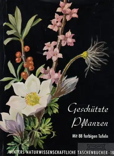 Buch: Geschützte Pflanzen, Löhr, Otto. 1953, Carl Winter Universitätsverlag