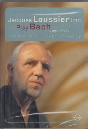Musik-DVD: Jaques Loussier Trio. Play Bach and more, 2005, wie neu