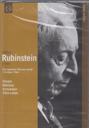 Musik-DVD: Arthur Rubinstein. Piano, 2008, gebraucht, wie neu