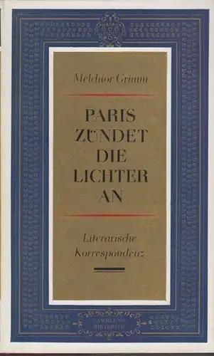 Sammlung Dieterich 364, Paris zündet die Lichter an, Grimm, Melchior. 1977