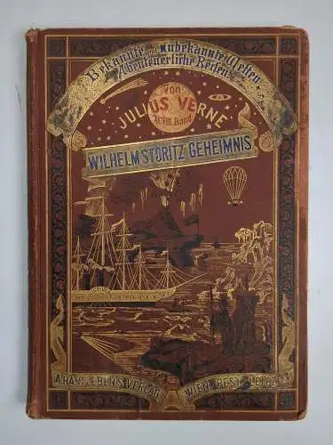 Buch: Wilhelm Storitz' Geheimnis, Jules Verne, 1911, A. Hartleben's Verlag