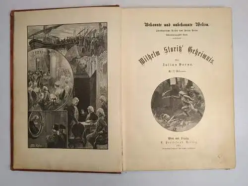 Buch: Wilhelm Storitz' Geheimnis, Jules Verne, 1911, A. Hartleben's Verlag
