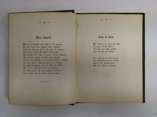 Buch: Neue Gedichte, Lorm, Hieronymus,  1877, E. Pierson's Buchhandlung, gut