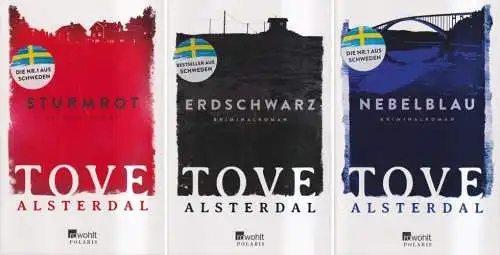 Buch: Die Eira-Sjödin-Trilogie: Sturmrot, Erdschwarz, Nebelblau; Tove Alsterdal