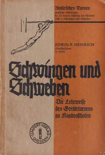 Buch: Schwingen und Schweben, Edwin P. Heinrich, Wilhelm Limpert Verlag