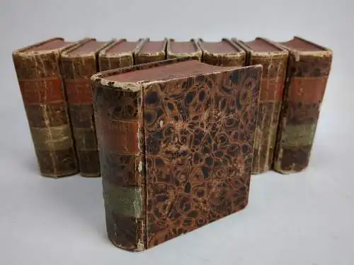 9 Bände Walter Scott's Romane, 20 Teile in 9 Bänden, Gebrüder Schumann, 1825 ff.