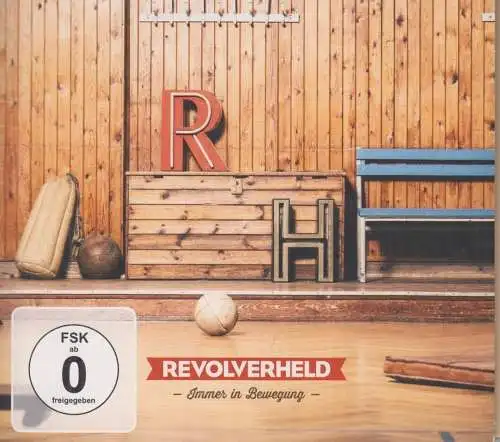 CD: Revolverheld, Immer in Bewegung. 2013, mit DVD, gebraucht, gut