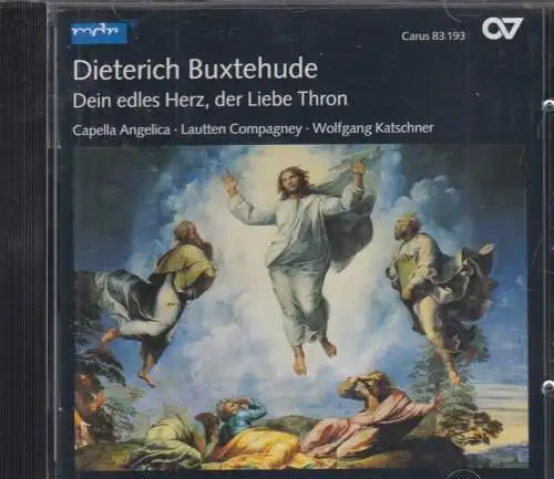 CD: Dieterich Buxtehude, Dein edles Herz, der Liebe Thron, 2007, gebraucht, gut