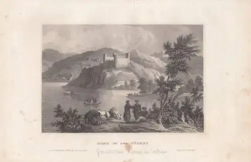 Roma in der Türkey. aus Meyers Universum, Stahlstich. Kunstgrafik, 1850