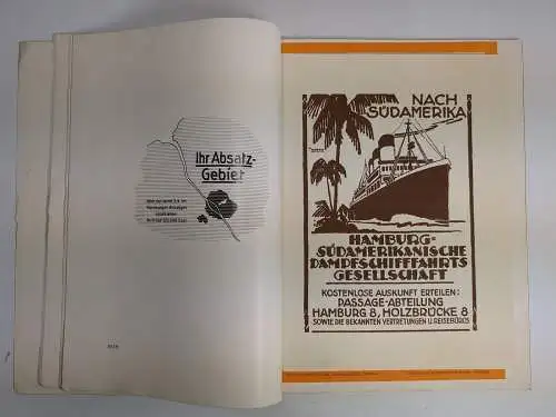 Die Reklame. 1. Oktoberheft 1925, Zeitschrift d. Verbandes dt. Reklamefachleute