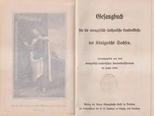 Buch: Gesangbuch für die evangelisch-lutherische Landeskirche Sachsen, 18 327453