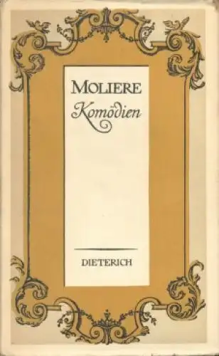 Sammlung Dieterich 122, Komödien, Moliere, Jaen Baptiste. 1949, gebraucht, gut