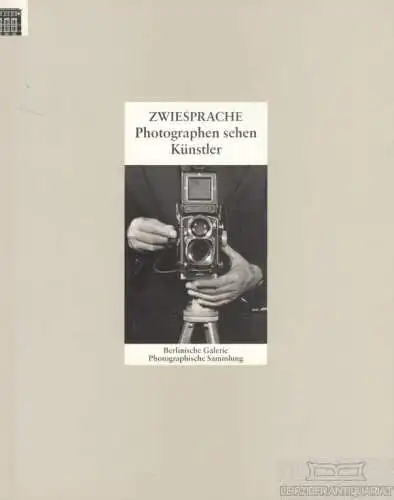 Buch: Zwiesprache Photographen sehen Künstler, Frecot. 1988, Argon Verlag