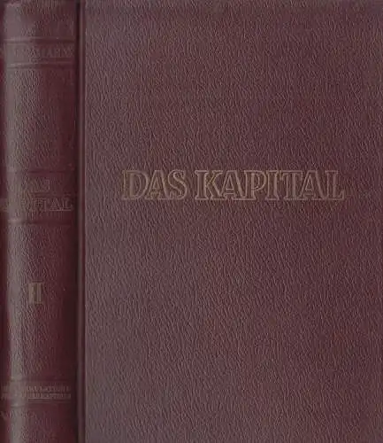 Buch: Das Kapital. Kritik der politischen Ökonomie. Zweiter Band, Marx, Karl