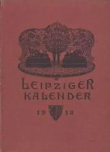 Buch: Leipziger Kalender 1913, Merseburger, Georg. 1913, gebraucht, gut