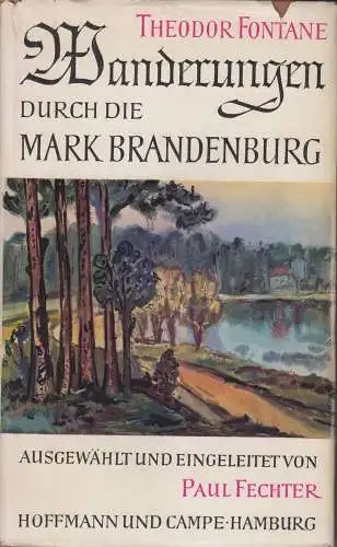 Buch: Wanderungen durch die Mark Brandenburg, Fontane, Theodor, 1959