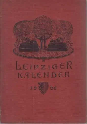 Buch: Leipziger Kalender 1906, Merseburger, Georg. 1906, gebraucht, gut