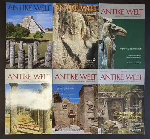Antike Welt Heft 1-6 / 2004, Philipp von Zabern, 6 Hefte, komplett, Zeitschrift