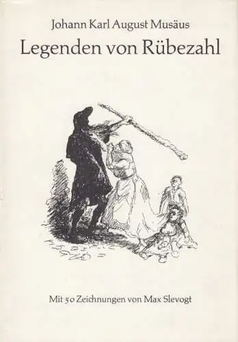 Buch: Legenden von Rübezahl, Musäus, Johann K.A. 1983, Verlag der Nation