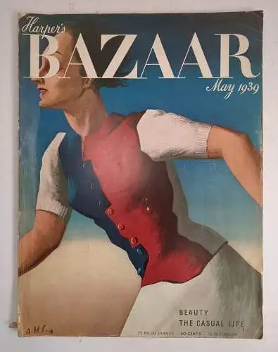 Zeitschrift: Harper's Bazaar May 1939, Beauty The Casual Life, Hearst Magazines