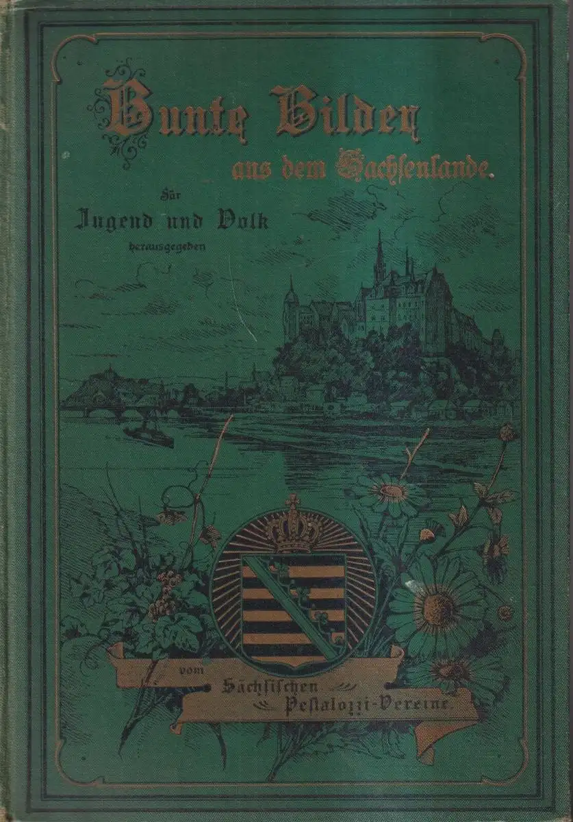 Buch: Bunte Bilder aus dem Sachsenlande 1. Band, 1898, Pestalozzi-Verein