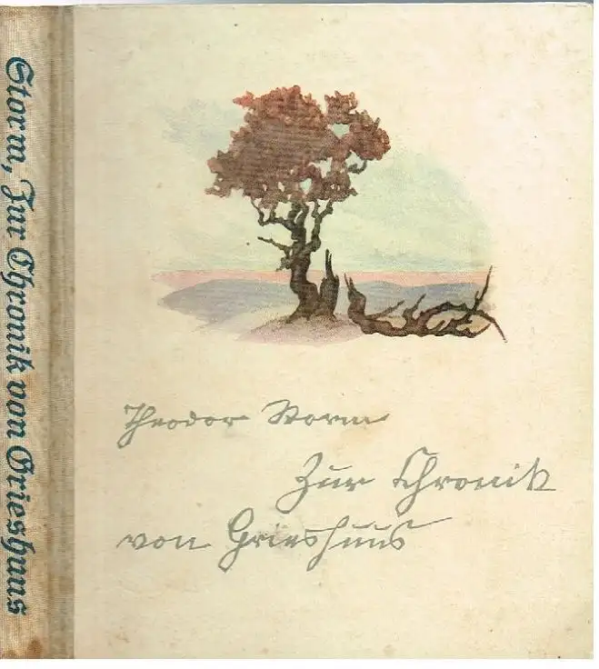 Buch: Zur Chronik von Grieshuus, Storm, Theodor. Flemmings Saatbücher