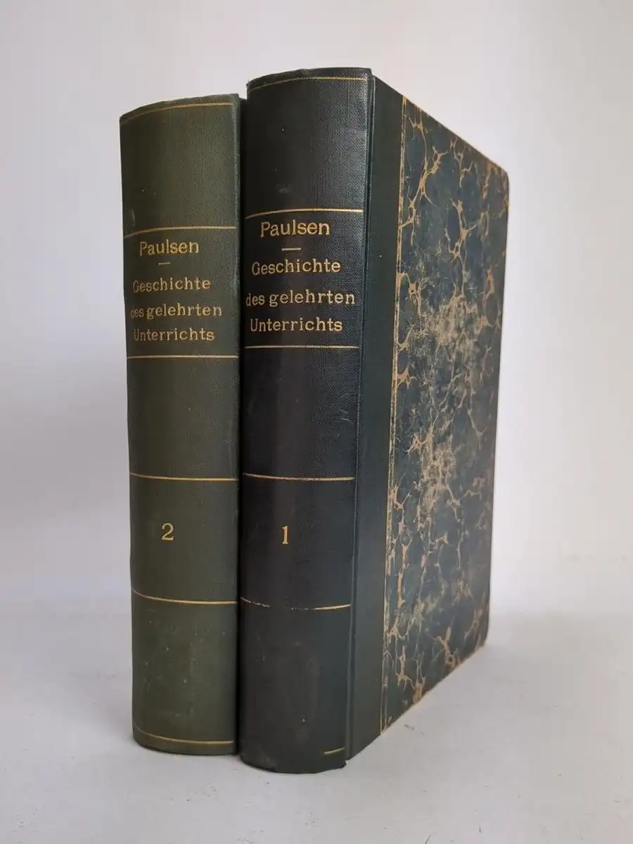 Buch: Geschichte des gelehrten Unterrichts. Friedrich Paulsen, 1919/21, Veit