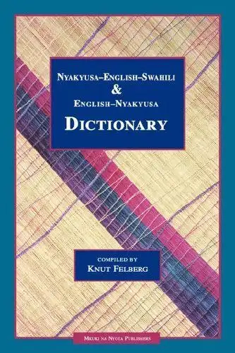Buch: Nyakyusa-English-Swahili & English-Nyakyusa Dictionary, 1996