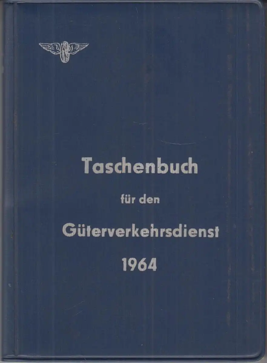 Buch: Taschenbuch für den Güterverkehrsdienst 1963, gebraucht, gut