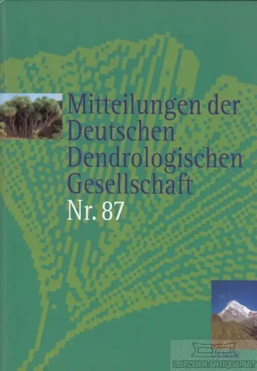 Buch: Mitteilungen der Deutschen Dendrologischen Gesellschaft Nr. 87, Jesch