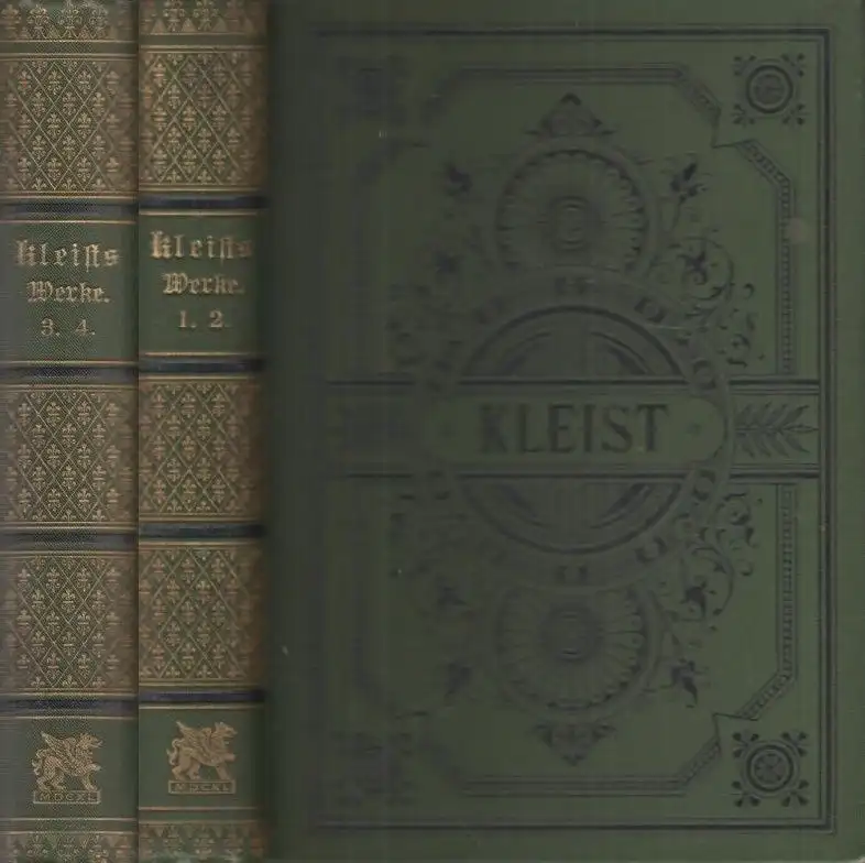 Buch:H. von Kleists sämtliche Werke in 4 Bänden, H. v. Kleist, o. J. Cotta, gut