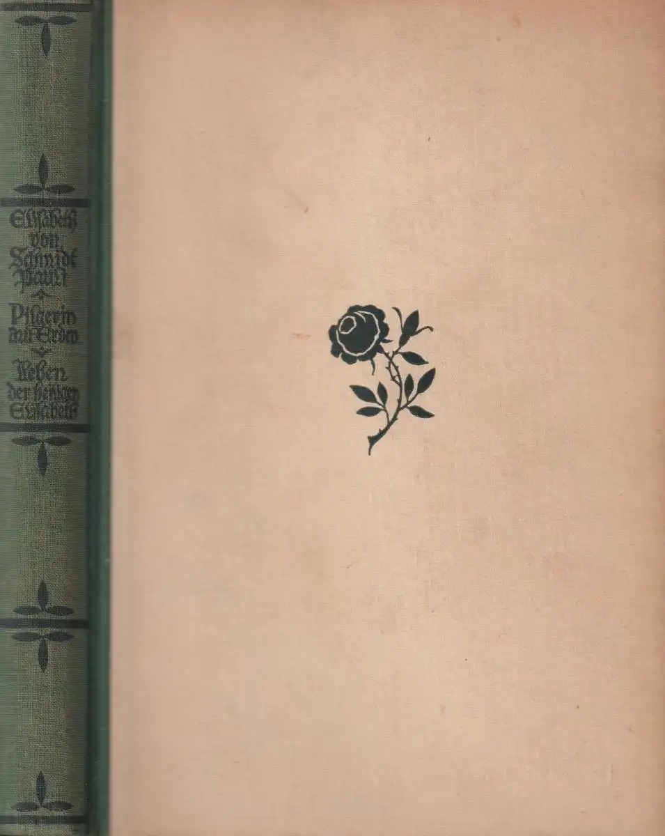 Buch: Pilgerin auf Erden, Schmidt Pauli, Elisabeth von, 1931, gut