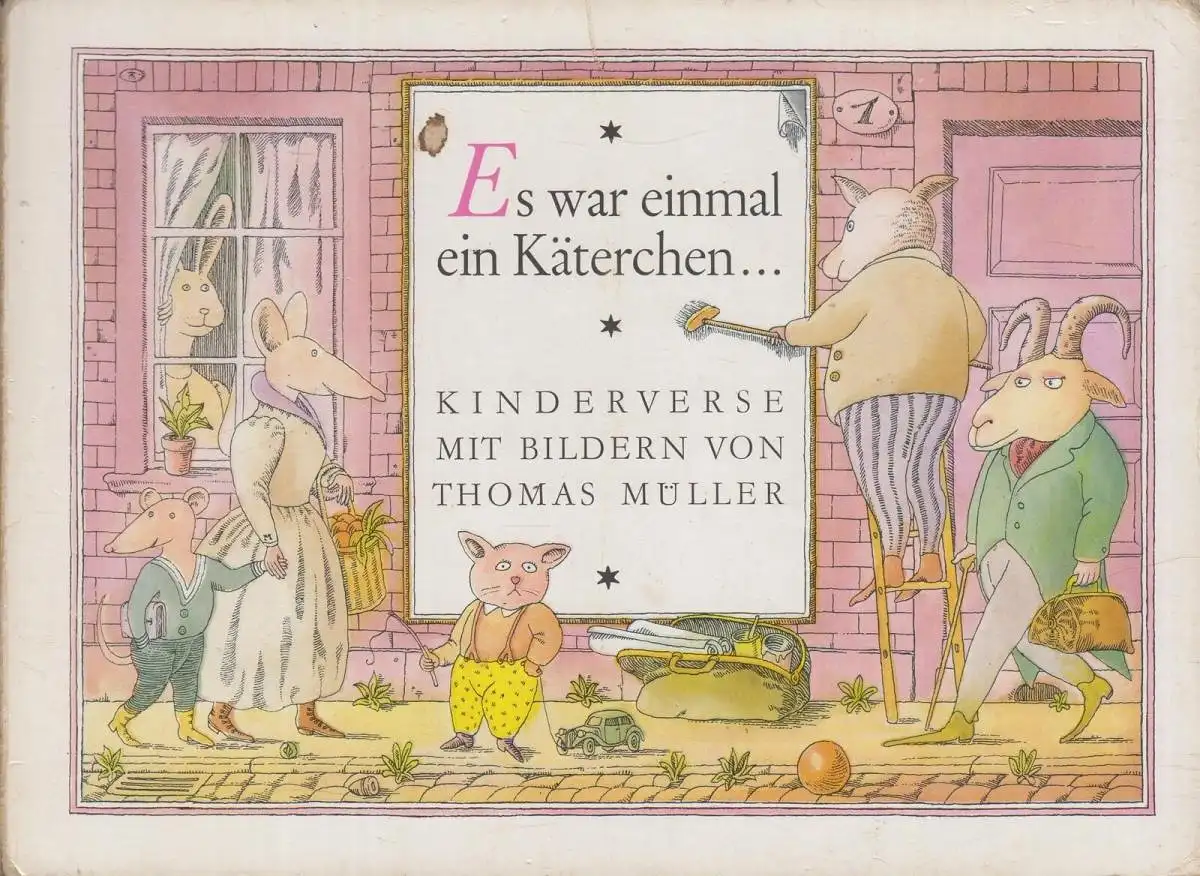 Buch: Es war einmal ein Käterchen, Müller, Thomas. 1987, Der Kinderbuchverlag