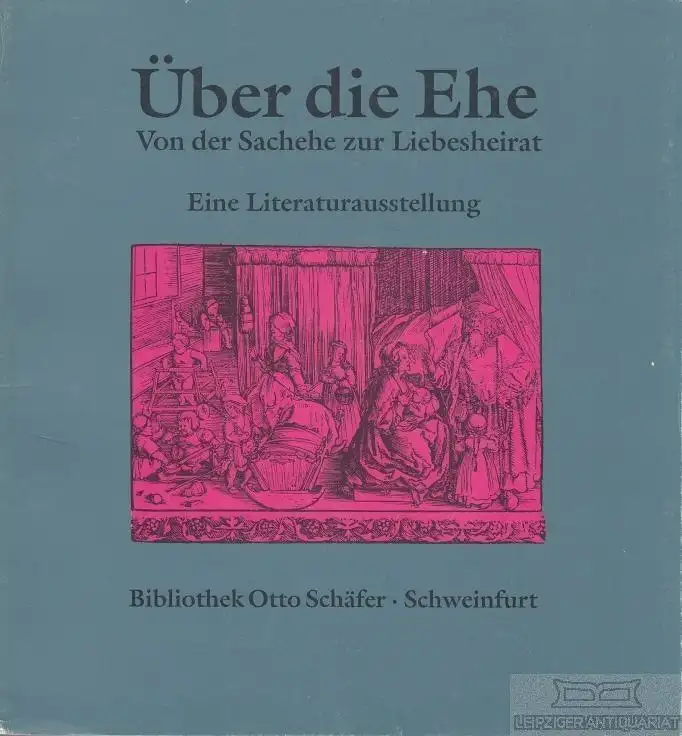 Buch: Über die Ehe, Sauter, Anke / Schnyder, Andre / Stempel, Anne u.a. 1993