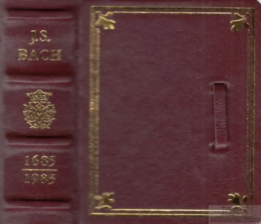 Buch: J.S. Bach 1685-1985, Molkenbur, Norbert. 1985, Edition Peters