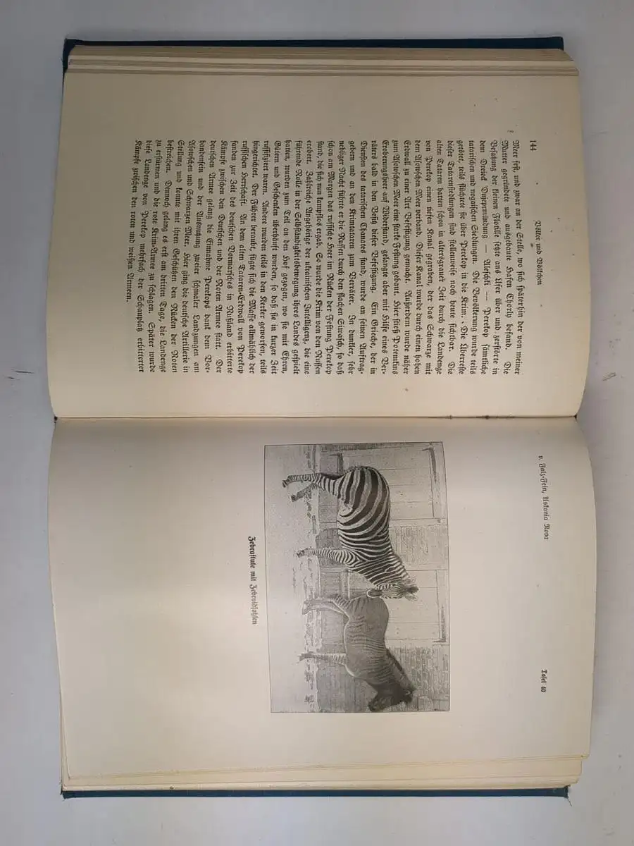 Buch: Askania Nova - Das Tierparadies, W. v. Falz-Fein, 1930, Verlag J. Neumann