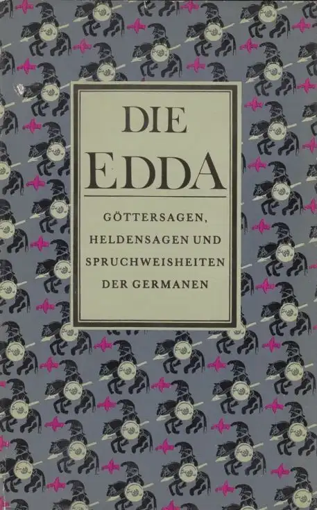 Buch: Die Edda, Simrock, Karl. 1987, Verlag Neues Leben, gebraucht, gut